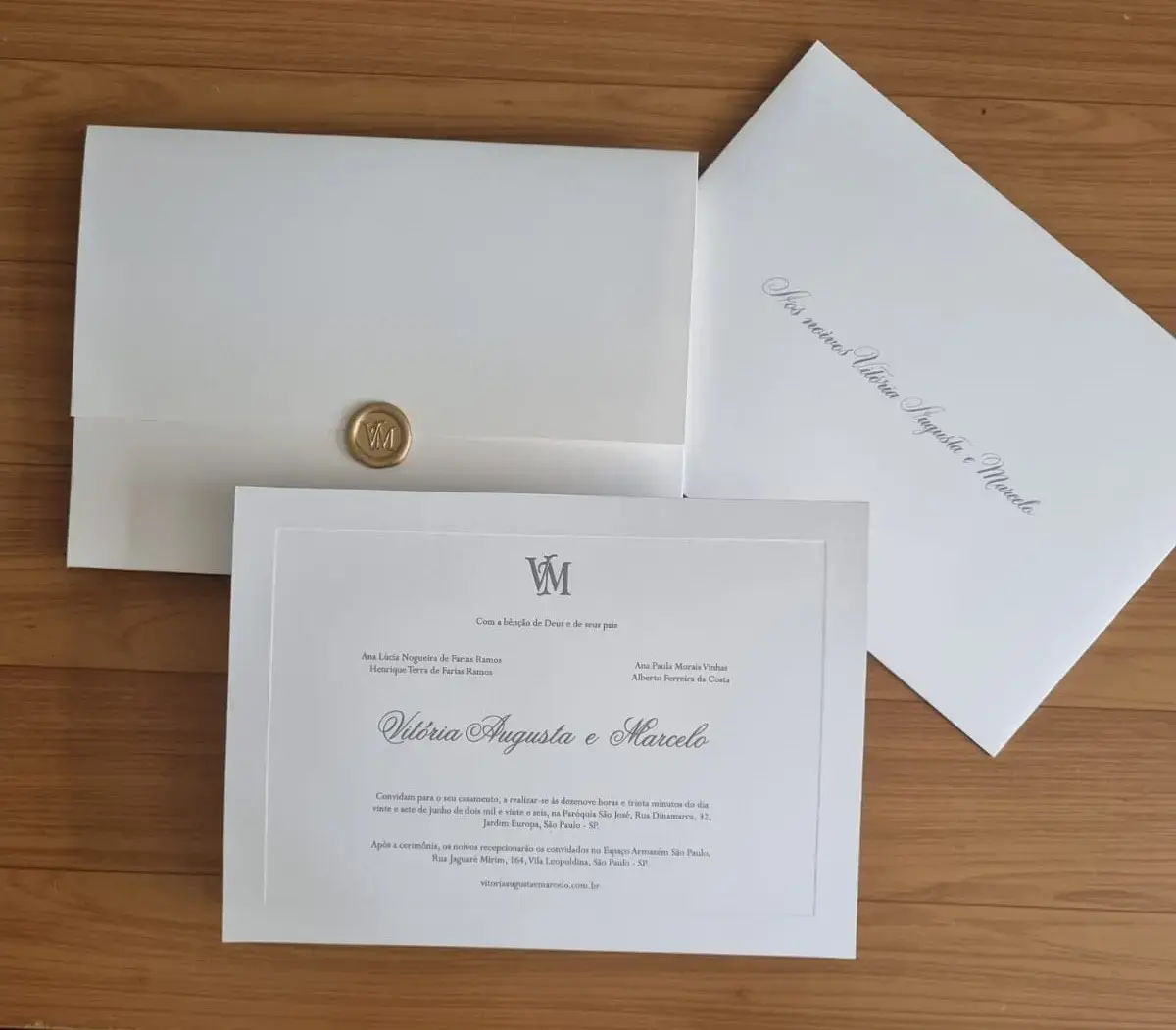 Convites personalizados